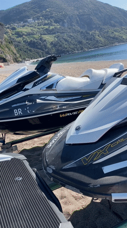 Morning coastal scenes captured in Prijevor, Montenegro