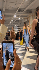 Fashion show held in modern retail space, Kuta Indonesia