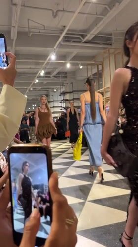 Fashion show held in modern retail space, Kuta Indonesia