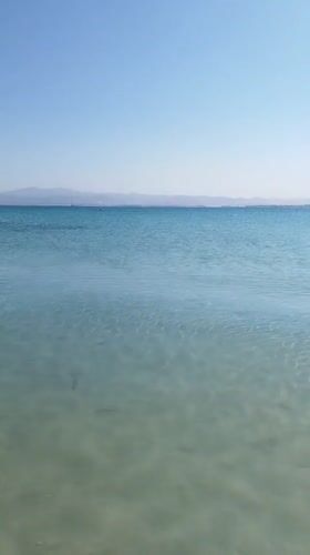 Clear skies and calm seas recorded at Safaga beach