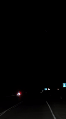 Night driving footage captured on Chernogorsk road