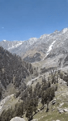 Morning mountain views documented in Dharamshala foothills