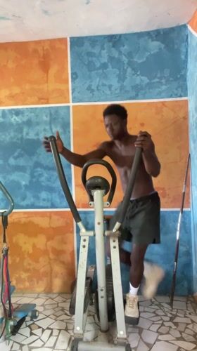 Fitness workout session documented in Badagry, Nigeria