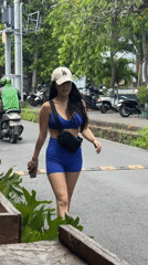 Morning street life documented in North Kuta, Indonesia