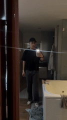 Late-night domestic moments captured in Mexican home