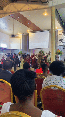 Church choir performs early morning service in Dar es Salaam