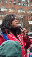 LGBTQ+ advocates rally in rainy New York supporting trans youth