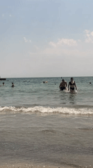 Summer day on the Black Sea coast in Odesa