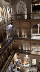 Delhi's historic architecture captured in nighttime photography session