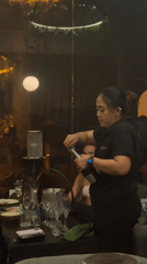 Champagne opened at North Kuta restaurant