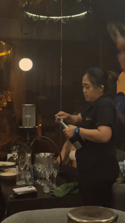 Champagne opened at North Kuta restaurant