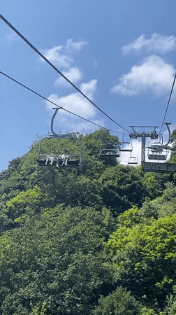 Summer activities at Tsakhkadzor mountain resort, Armenia
