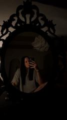 Woman documents evening routine through mirror selfies in Chaikovsky