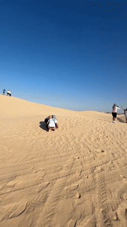 Group prepares for ATV desert ride in Tunisia