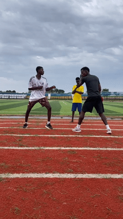 Morning martial arts training session observed at Lafia stadium