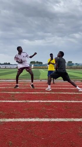 Morning martial arts training session observed at Lafia stadium