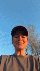 Couple documents sunset outing with selfies in Chaikovsky, Russia