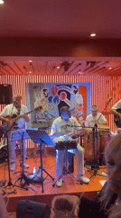 Four-piece band performs at Six-Fours-les-Plages venue