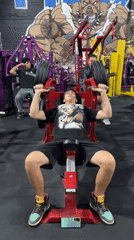 Early morning gym session captured at fitness center in Arica