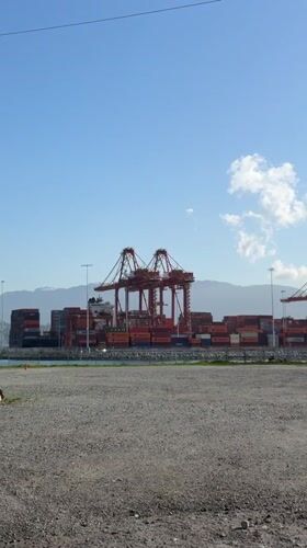 Sunny afternoon scenes captured across Vancouver's waterfront and downtown