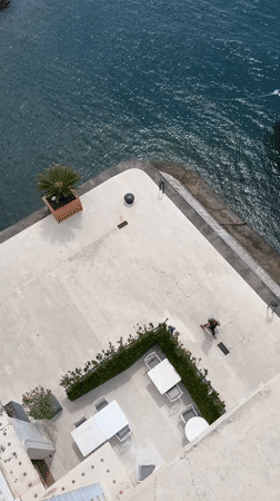 Chef and marina scenes captured in Tivat, Montenegro