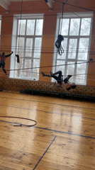 Indoor gymnasium documented in Chaikovsky, Russia