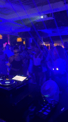 Night out at illuminated venue in Ban Bang Rak
