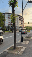 Evening street life and dining captured in Nesebar