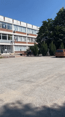 Drone footage and vintage computing exhibit in Pravets, Bulgaria