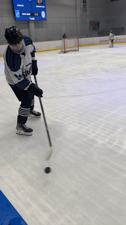 Hockey training session observed at indoor rink in Kalanswa