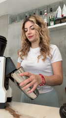 Morning scenes documented in Budva: coffee preparation, aircraft overhead