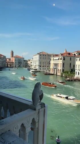 Venice tourism and cultural activities captured during busy afternoon
