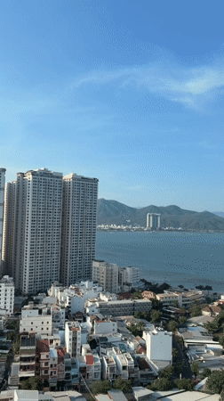 Food, streets, and coastal views across a Nha Trang morning