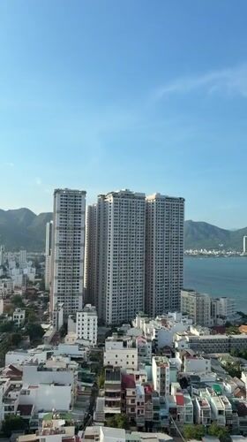 Food, streets, and coastal views across a Nha Trang morning