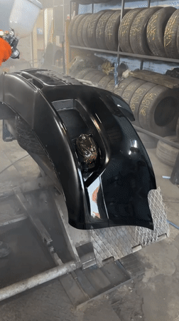 Car repair work underway at Sofia auto shop