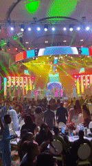 Evening celebration with live band draws crowds in Itirin
