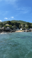 Dawn coastal views captured around Ko Tao, Thailand