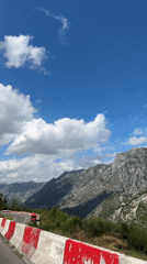 Traffic and cruise ship activity observed in Škaljari, Montenegro