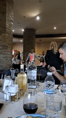 Social gathering with rainbow roses documented in Novi Iskar