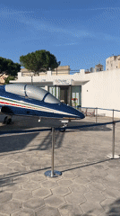 Italian Air Force aircraft, military vehicles displayed in Galatina