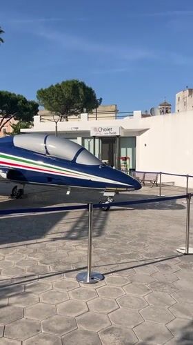 Italian Air Force aircraft, military vehicles displayed in Galatina