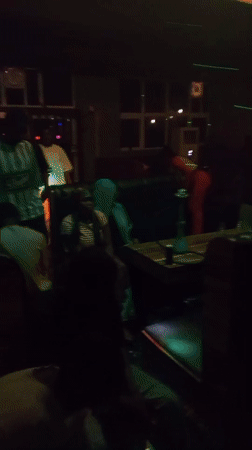 Evening social gathering captured at Lokoja nightclub