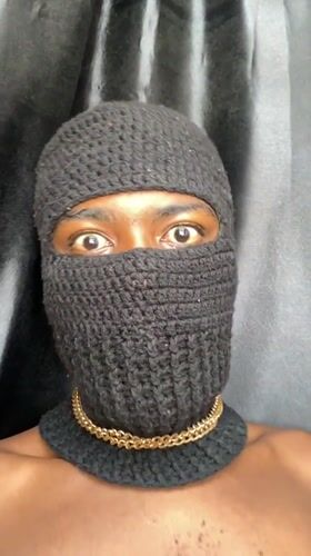 Portrait session documented in Barakin Akawo, Nigeria features masked subject