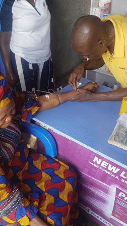 Medical care and street life in Narayi, Nigeria