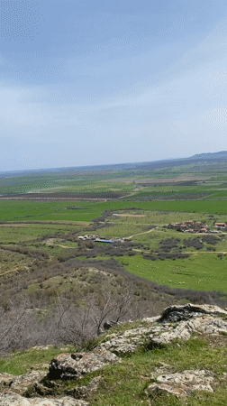 Rural landscapes and garden scenes documented in Goritsa, Bulgaria