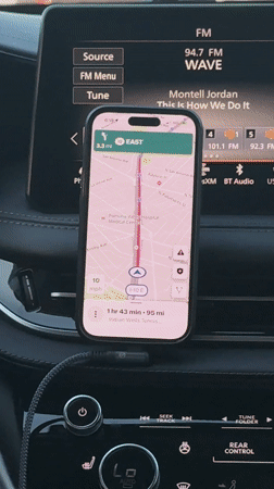 Driver navigates 95 miles to Indian Wells Tennis from Pomona