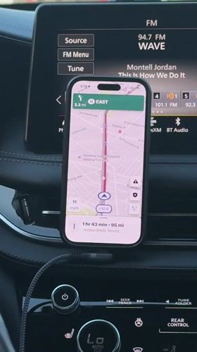 Driver navigates 95 miles to Indian Wells Tennis from Pomona