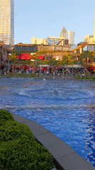 Fountain display draws visitors at Watergarden Istanbul complex