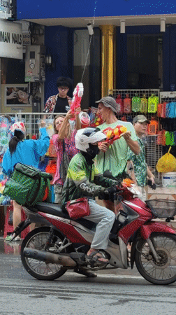 Songkran water festival celebrations observed in Chiang Mai