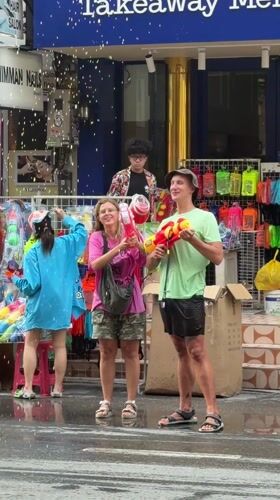 Songkran water festival celebrations observed in Chiang Mai